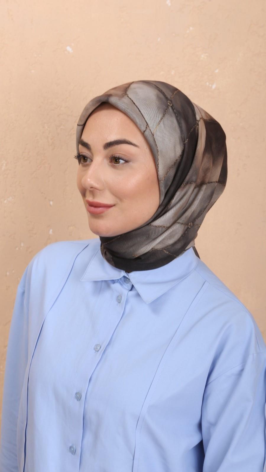 Locella Soft Pamuk Eşarp Vizon