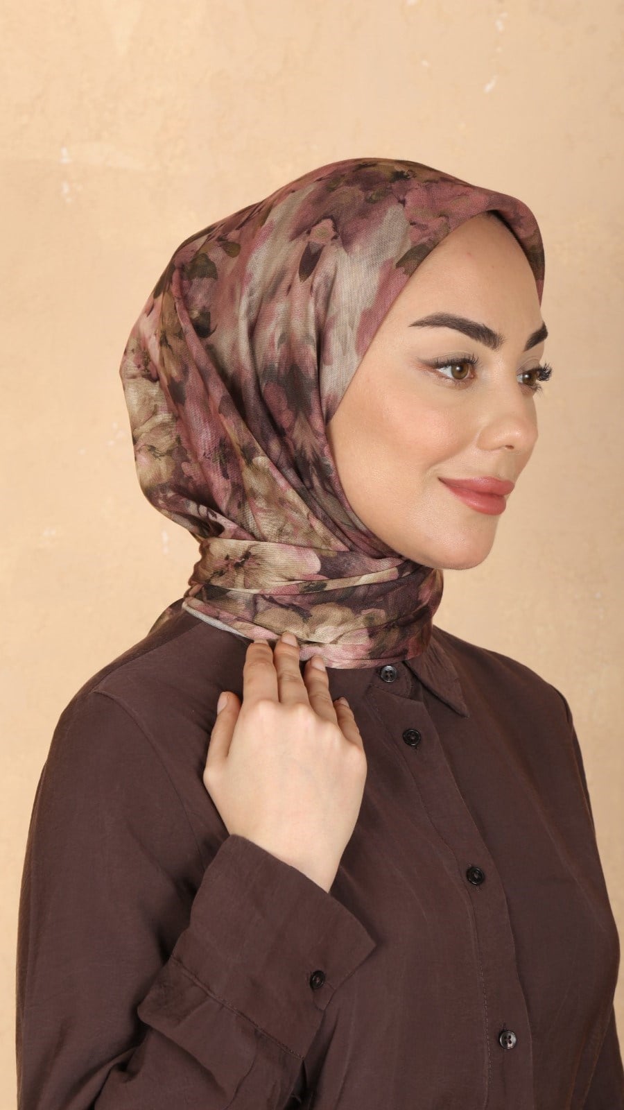 Locella Soft Pamuk Eşarp Pembe