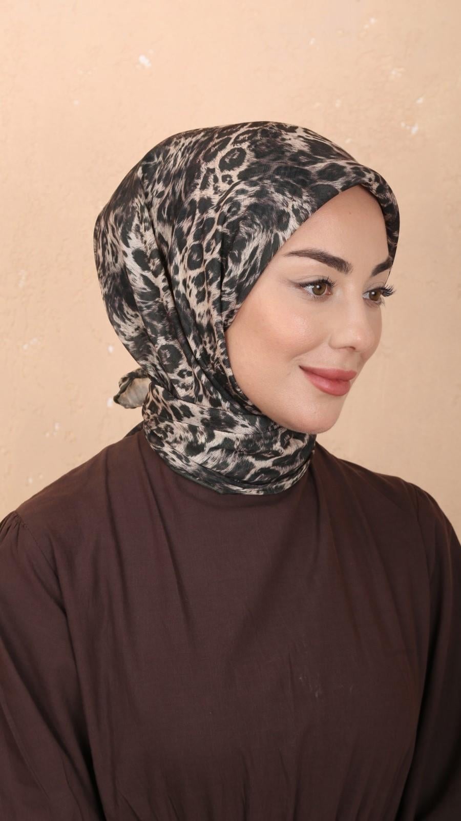 Locella Soft Pamuk Eşarp Yeşil