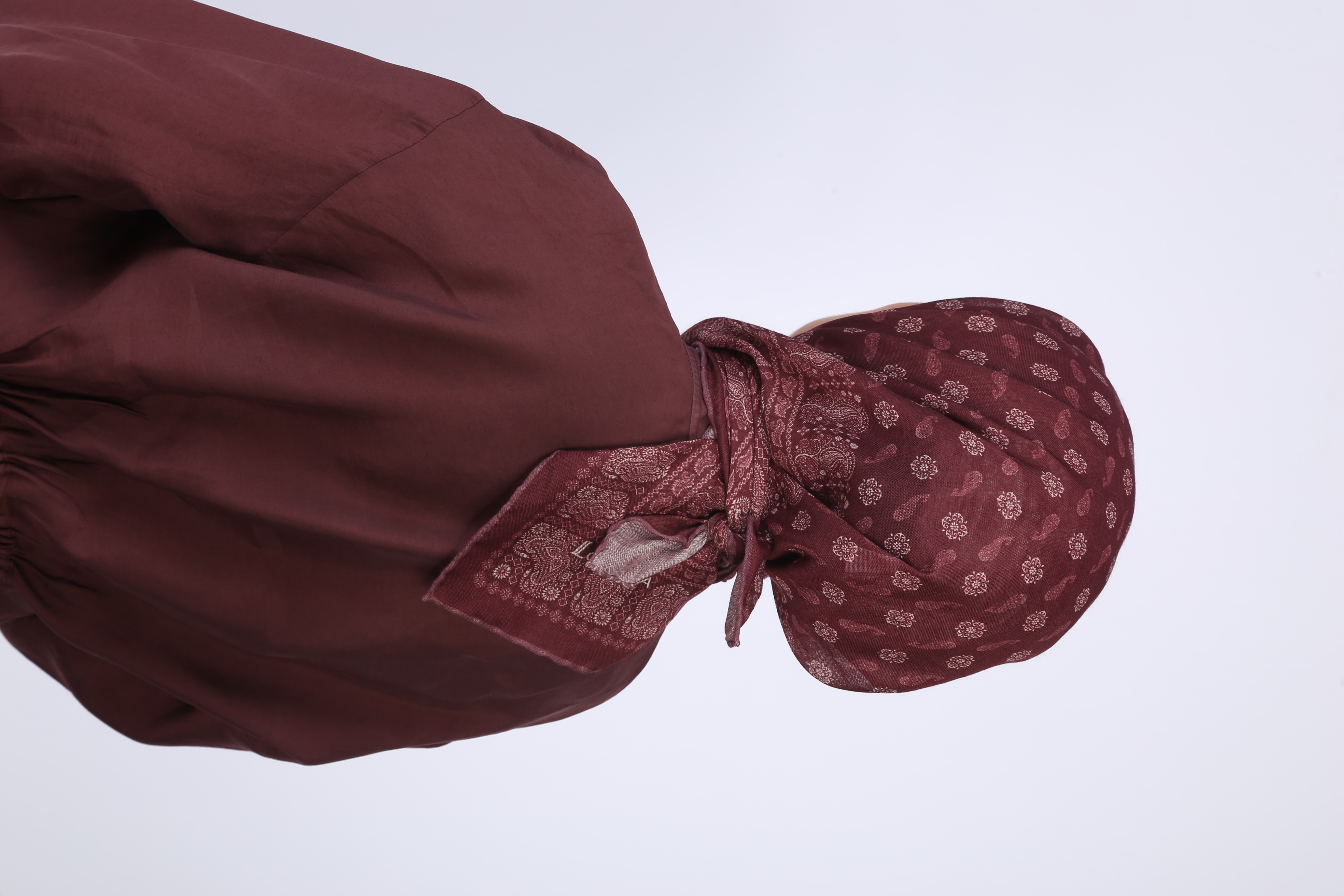 Locella Soft Pamuk Eşarp Mürdüm