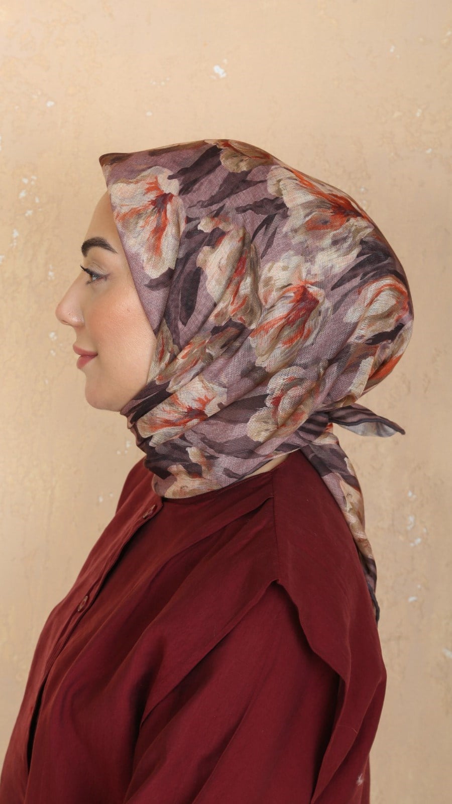 Locella Soft Pamuk Eşarp Pembe