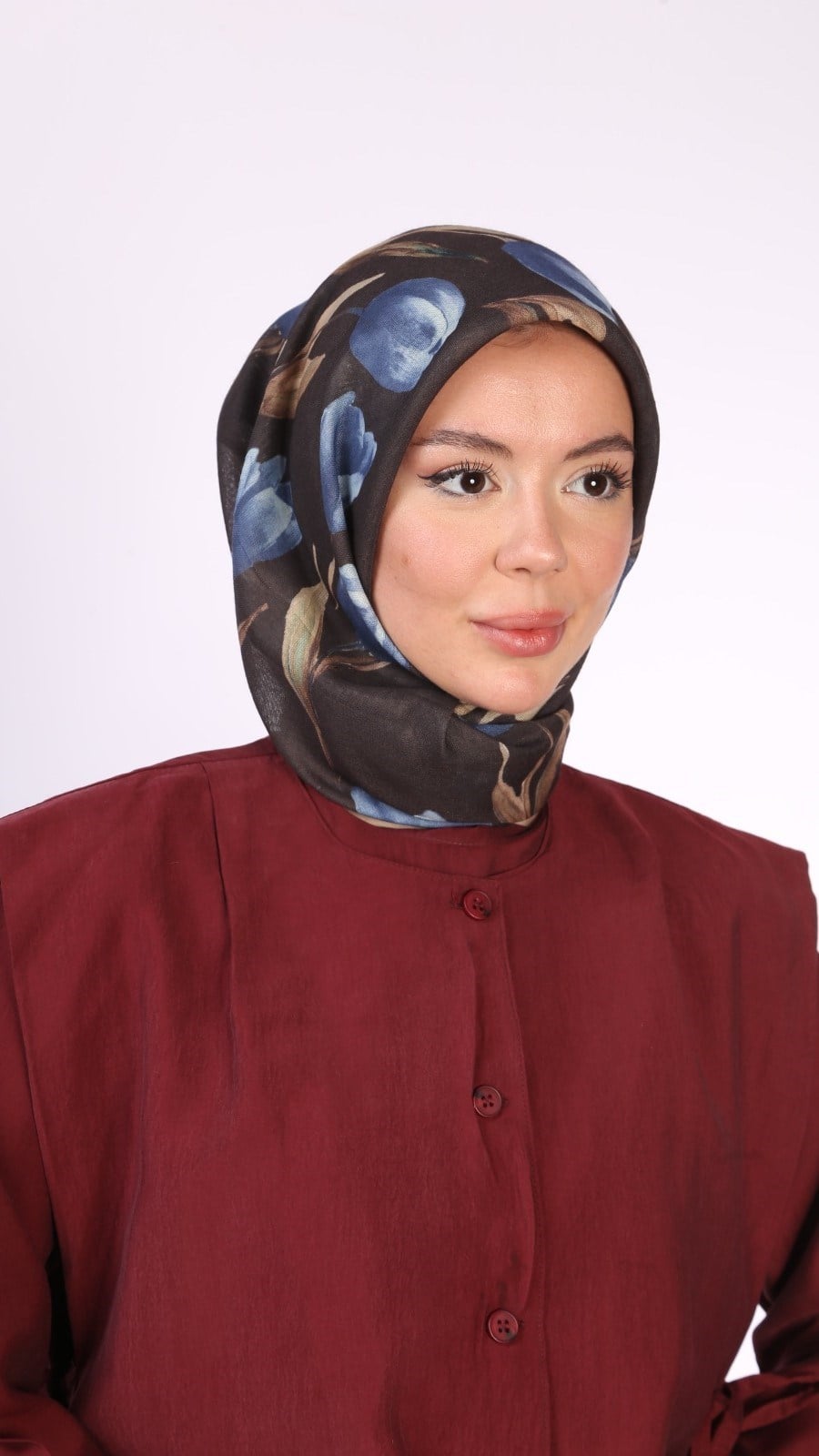 Locella Soft Pamuk Eşarp Acı Kahve