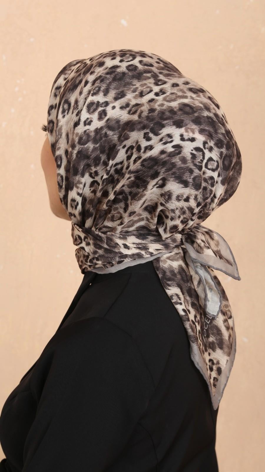 Locella Soft Pamuk Eşarp Taş-2