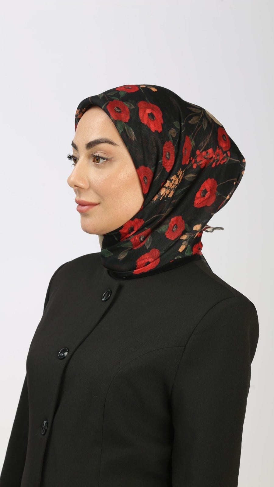 Locella Soft Pamuk Eşarp Kırmızı