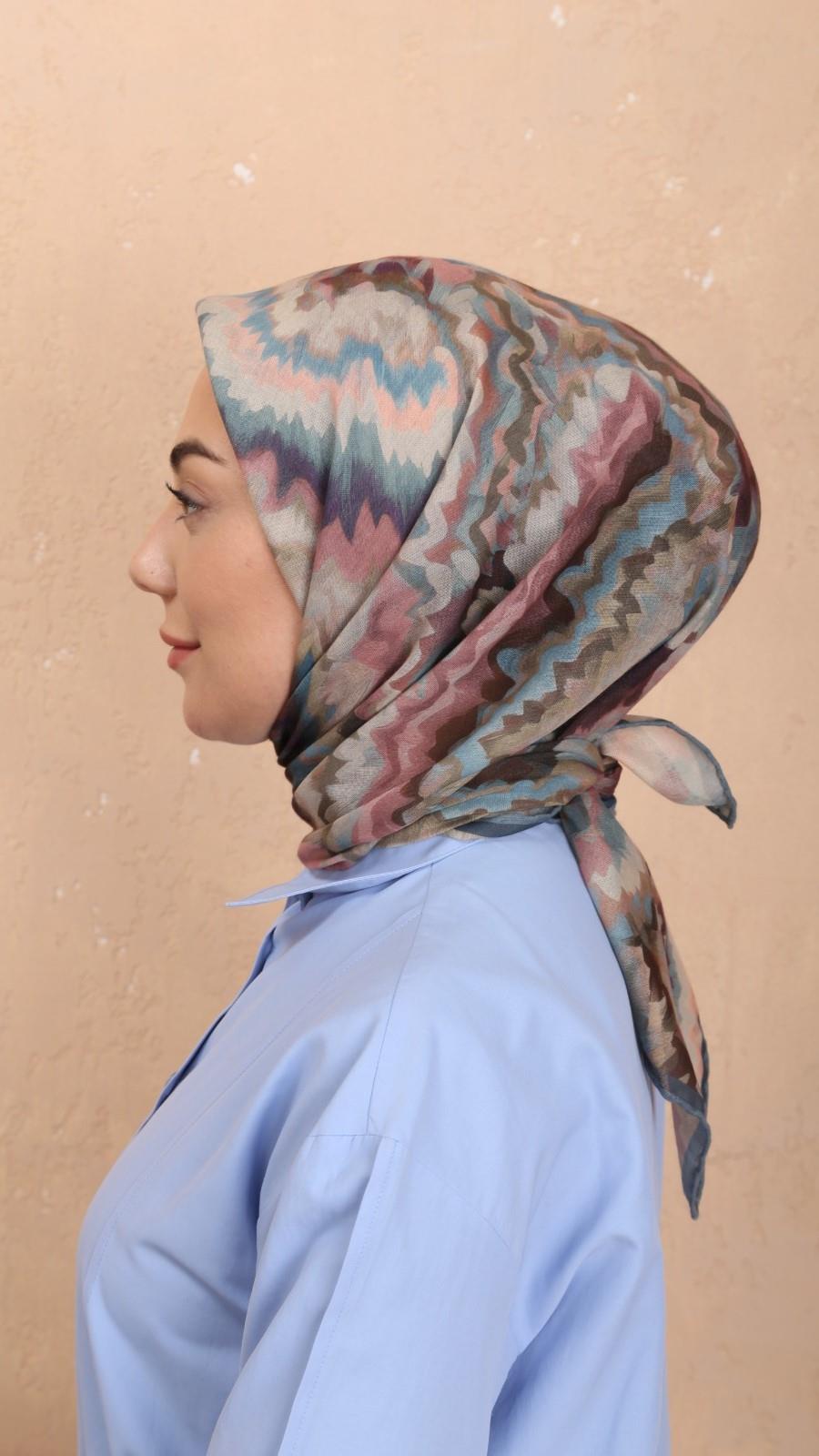 Locella Soft Pamuk Eşarp Çok Renkli