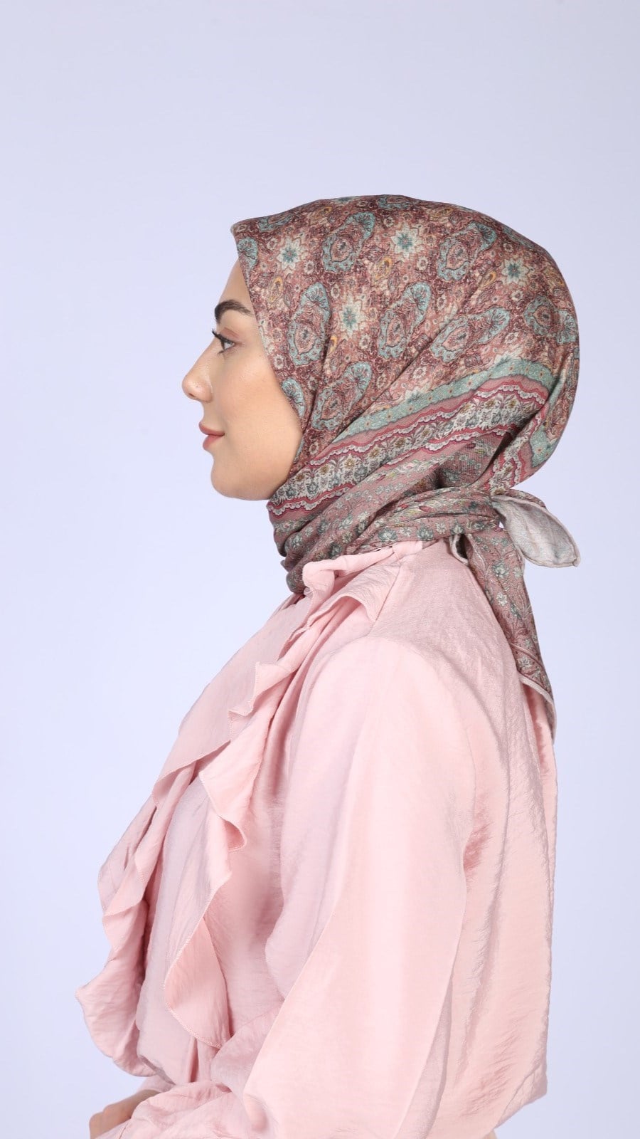 Locella Soft Pamuk Eşarp Gül Pembe