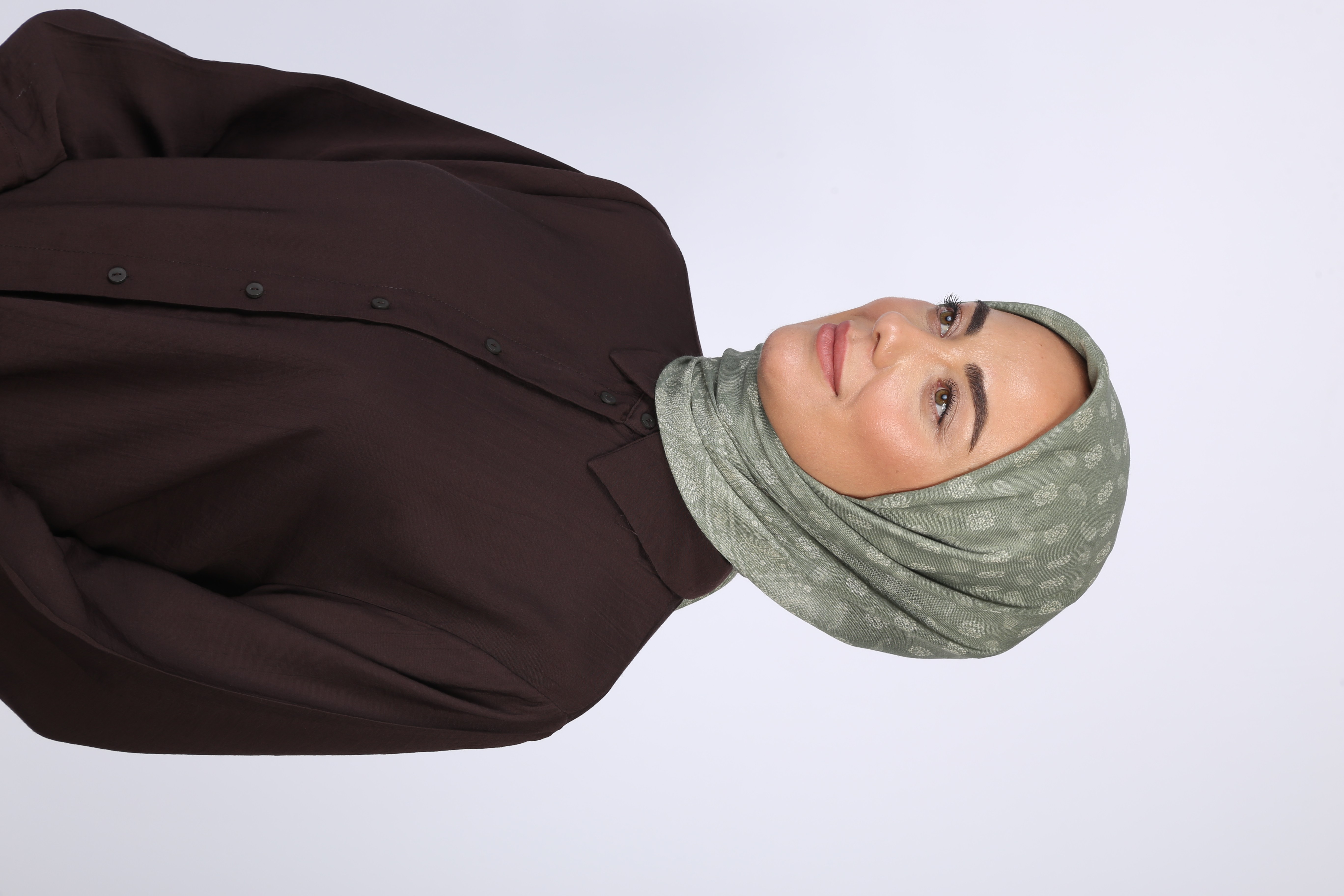 Locella Soft Pamuk Eşarp Ihlamur Yeşili