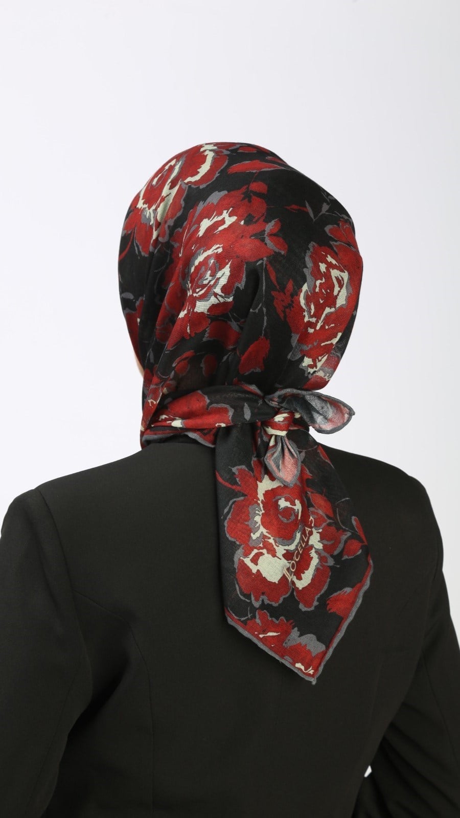 Locella Soft Pamuk Eşarp Kırmızı