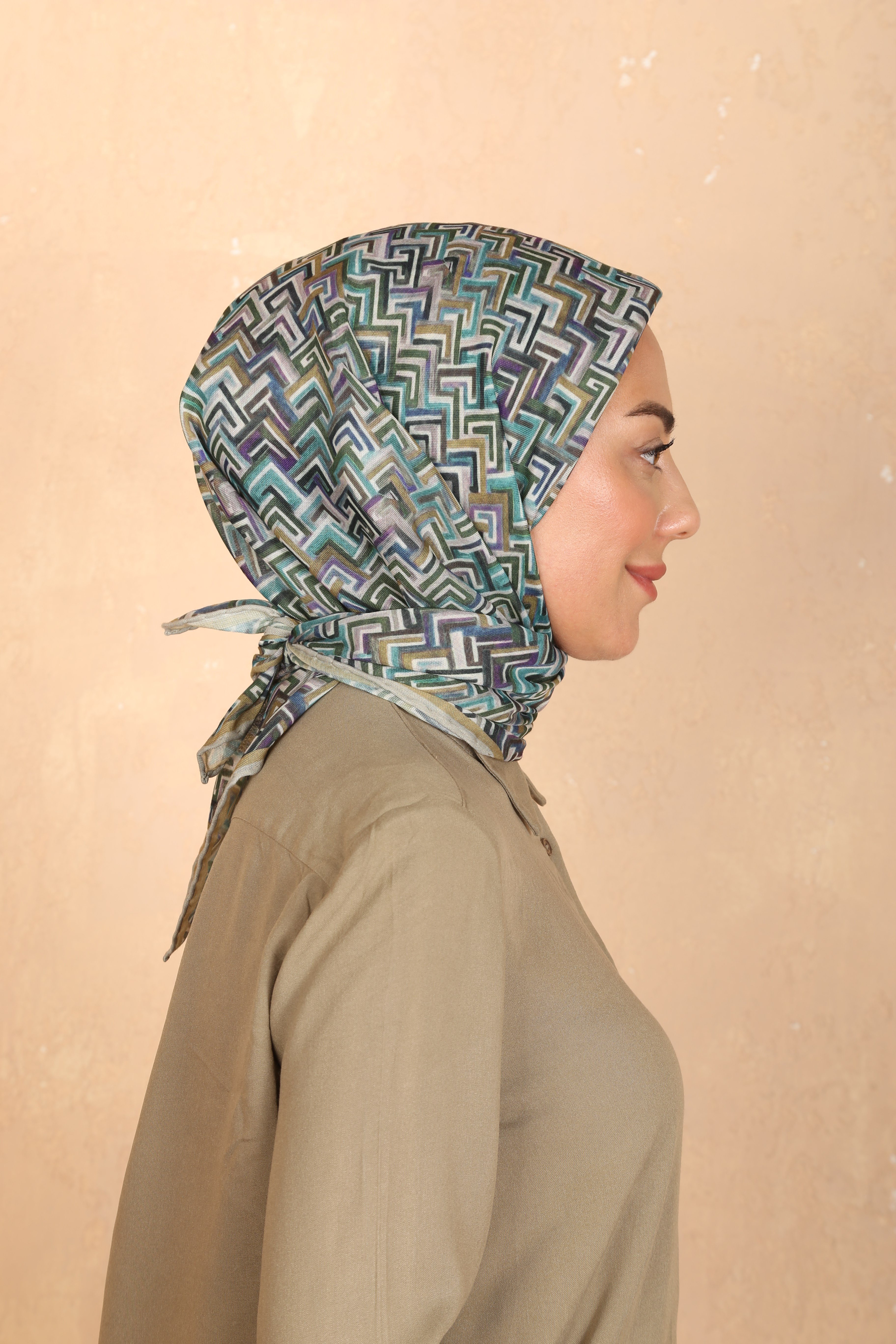 Locella Soft Pamuk Eşarp Mint Yeşili