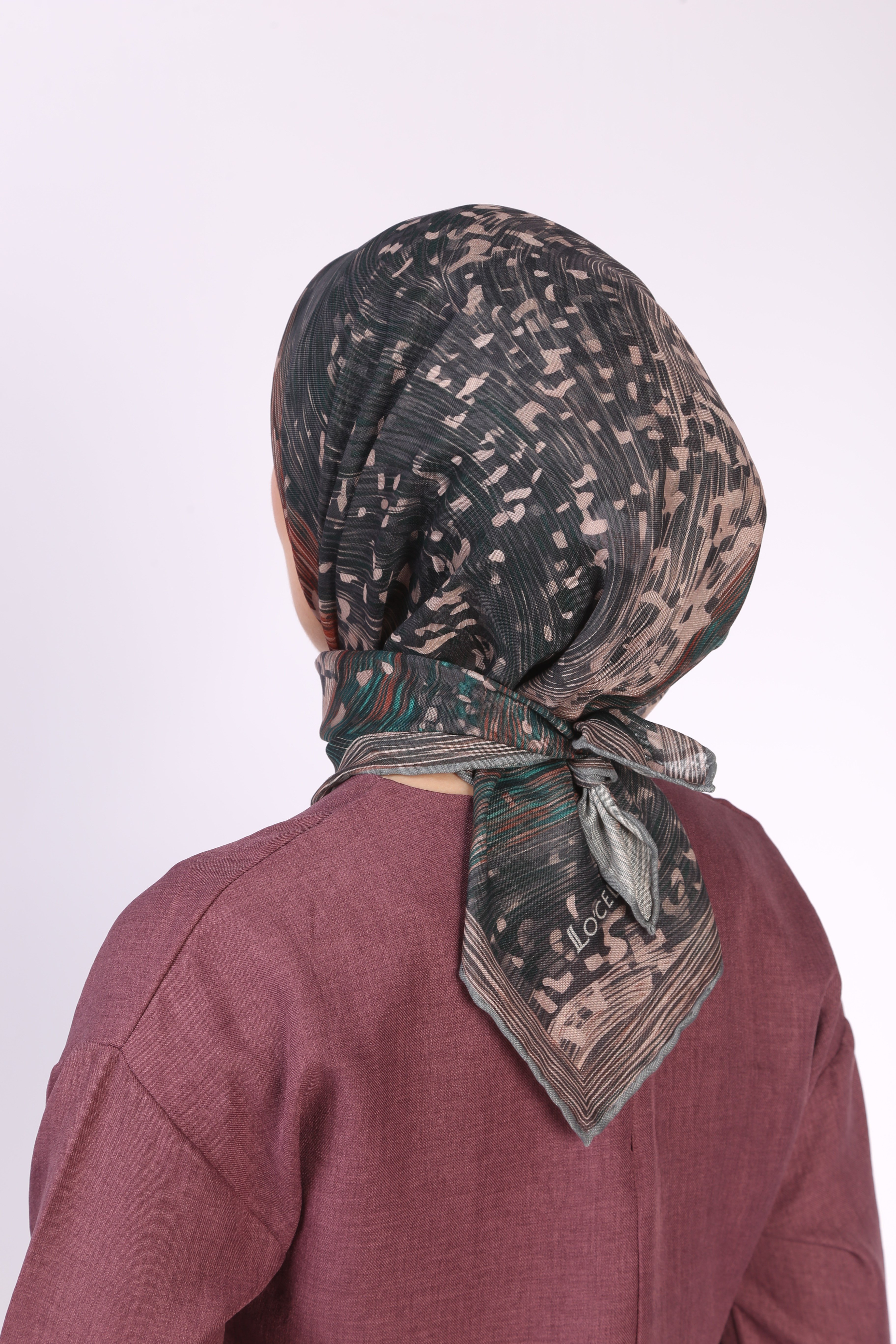 Locella Soft Pamuk Eşarp Kiremit