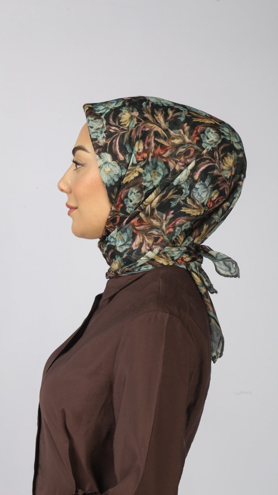 Locella Soft Pamuk Eşarp Siyah