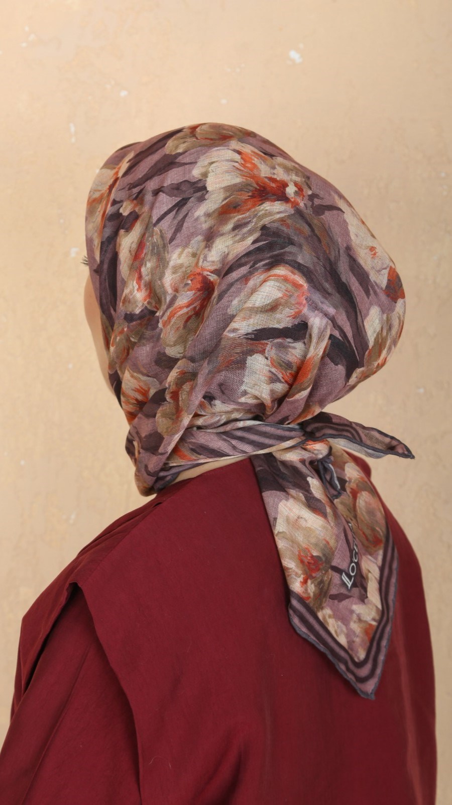 Locella Soft Pamuk Eşarp Pembe