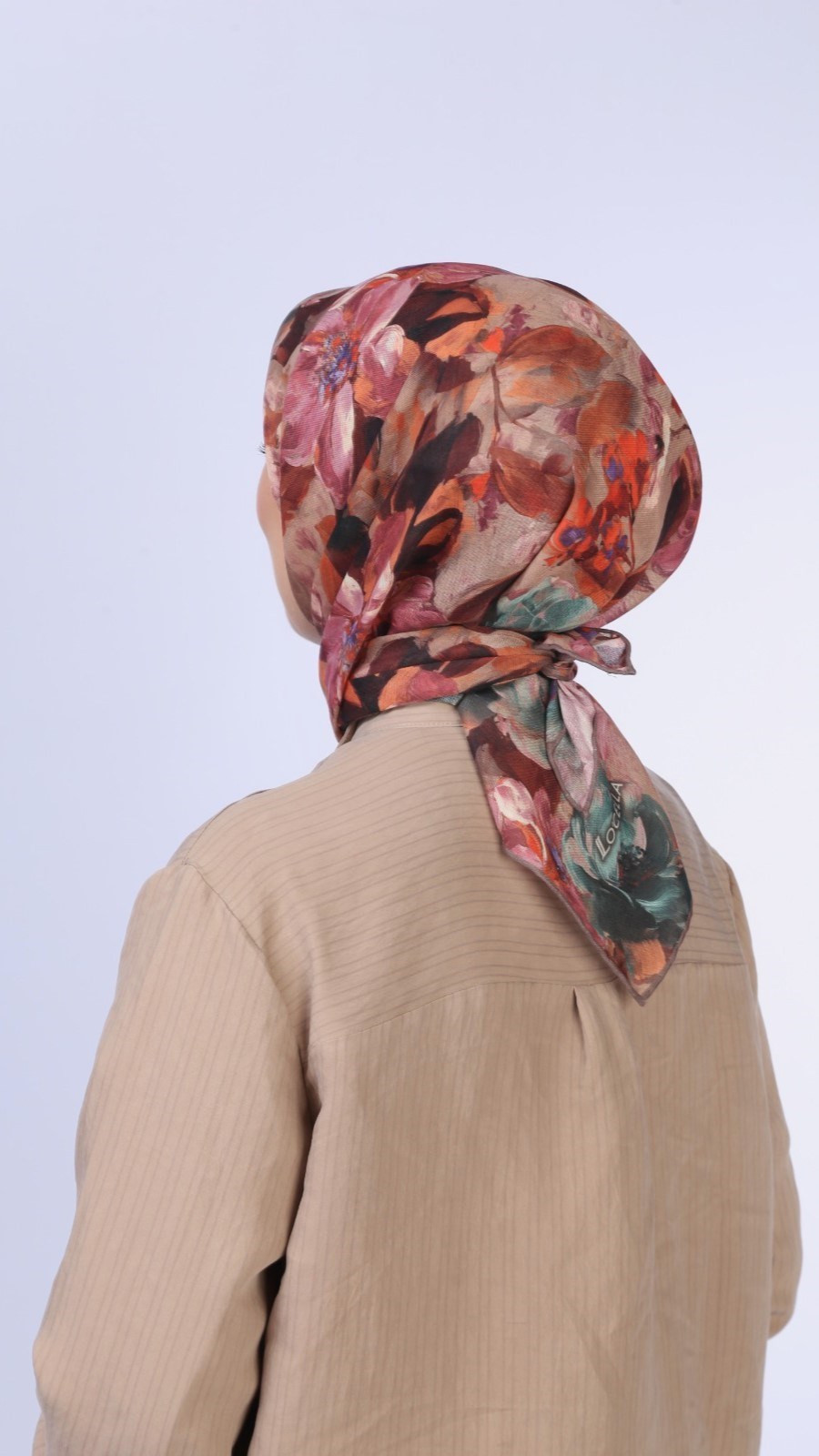 Locella Soft Pamuk Eşarp Bej