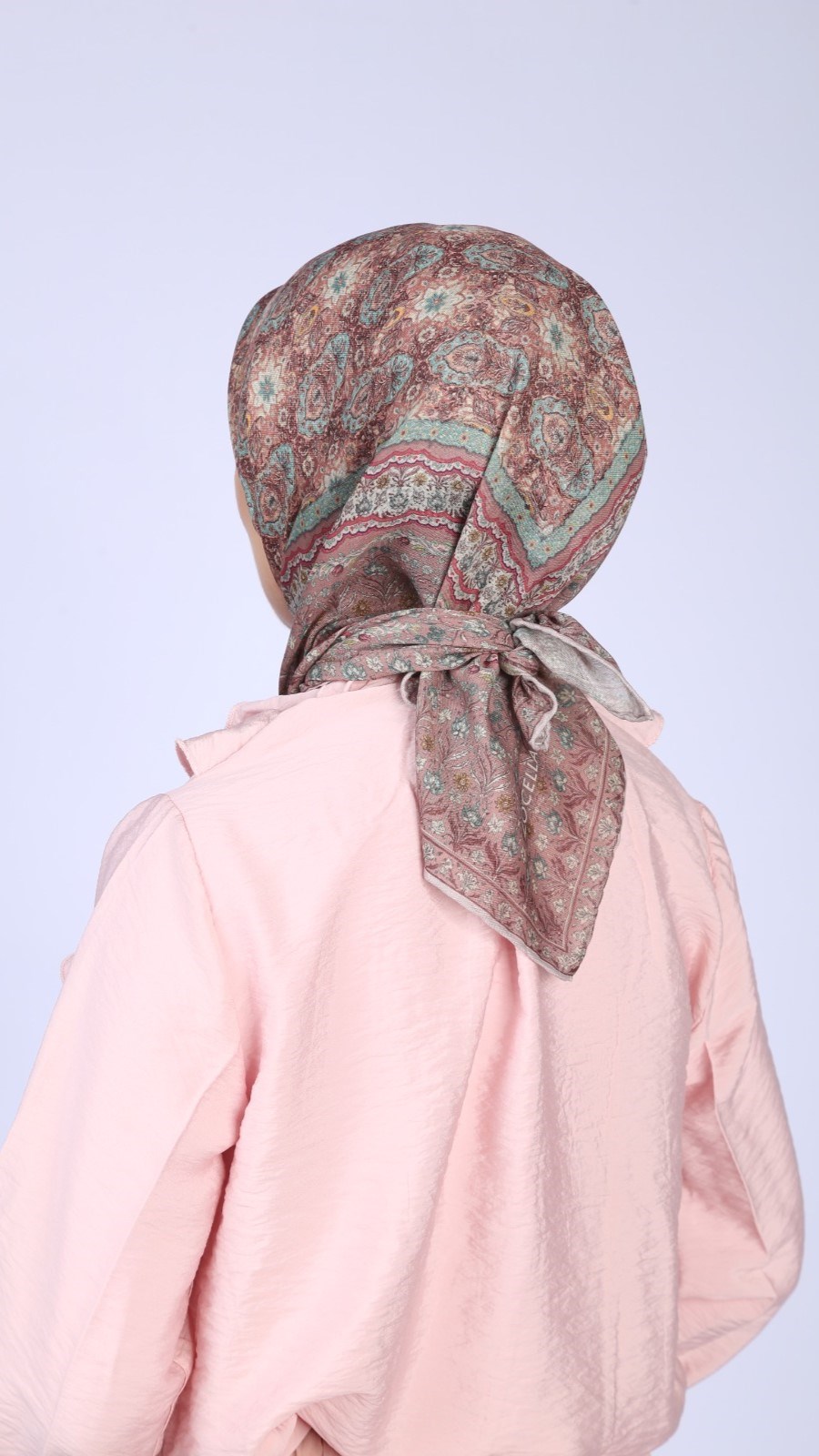 Locella Soft Pamuk Eşarp Gül Pembe