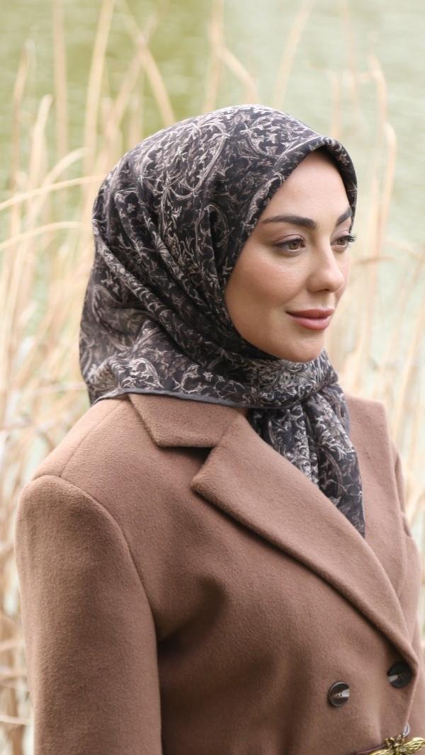 Locella Soft Pamuk Eşarp Acı Kahve