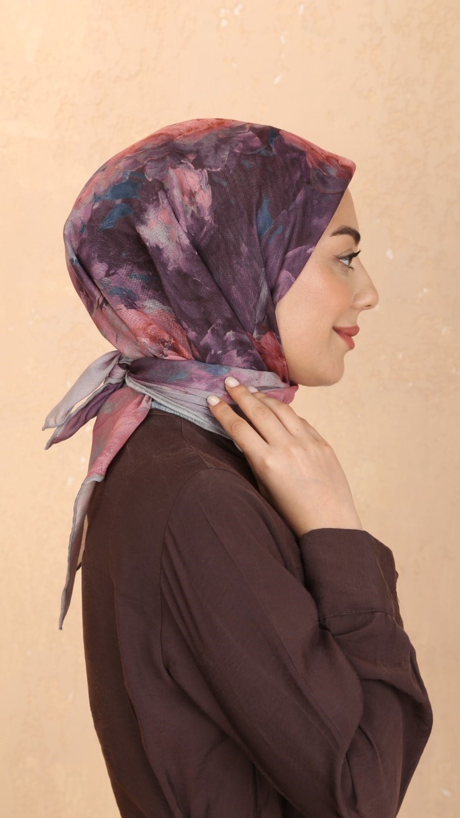 Locella Soft Pamuk Eşarp Pembe