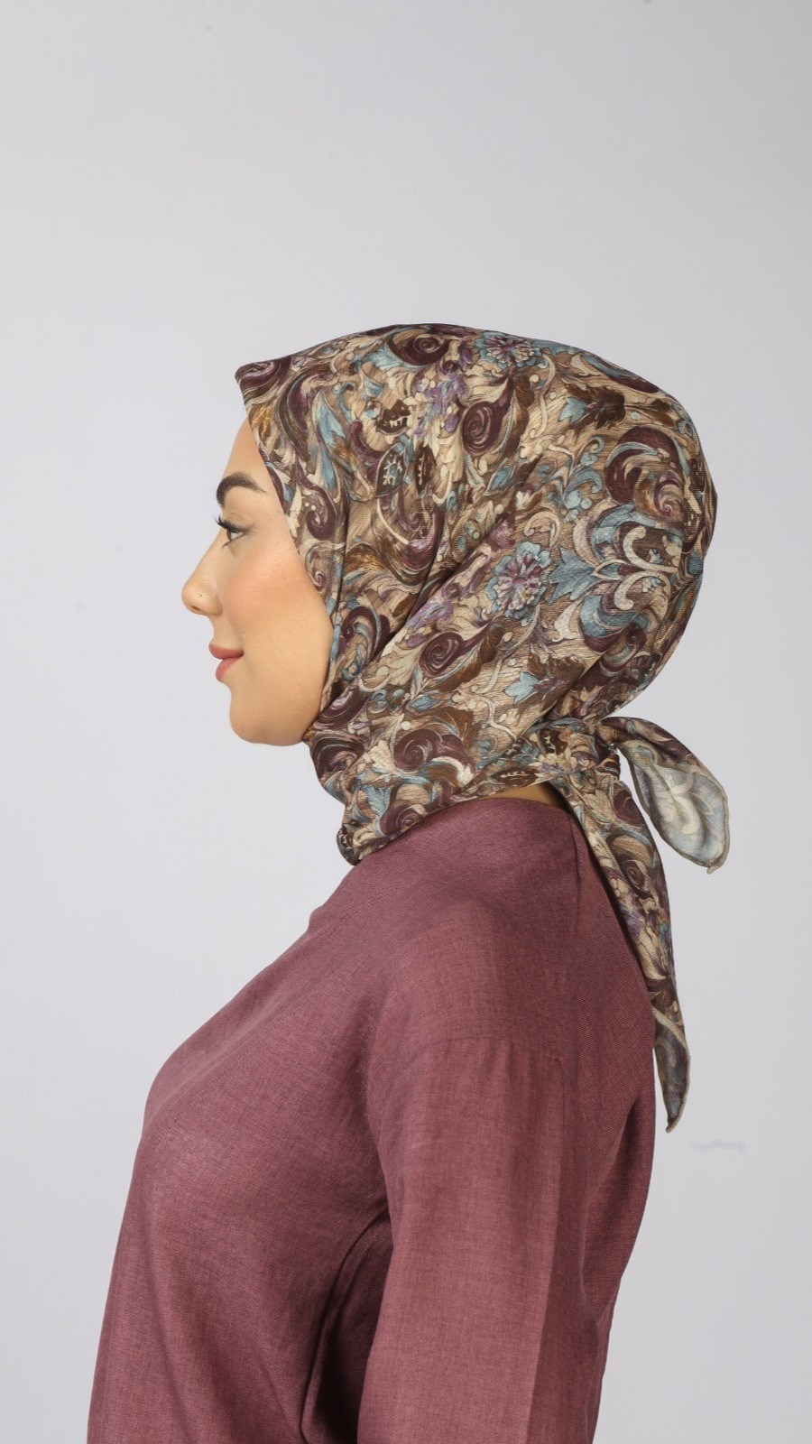 Locella Soft Pamuk Eşarp Bej