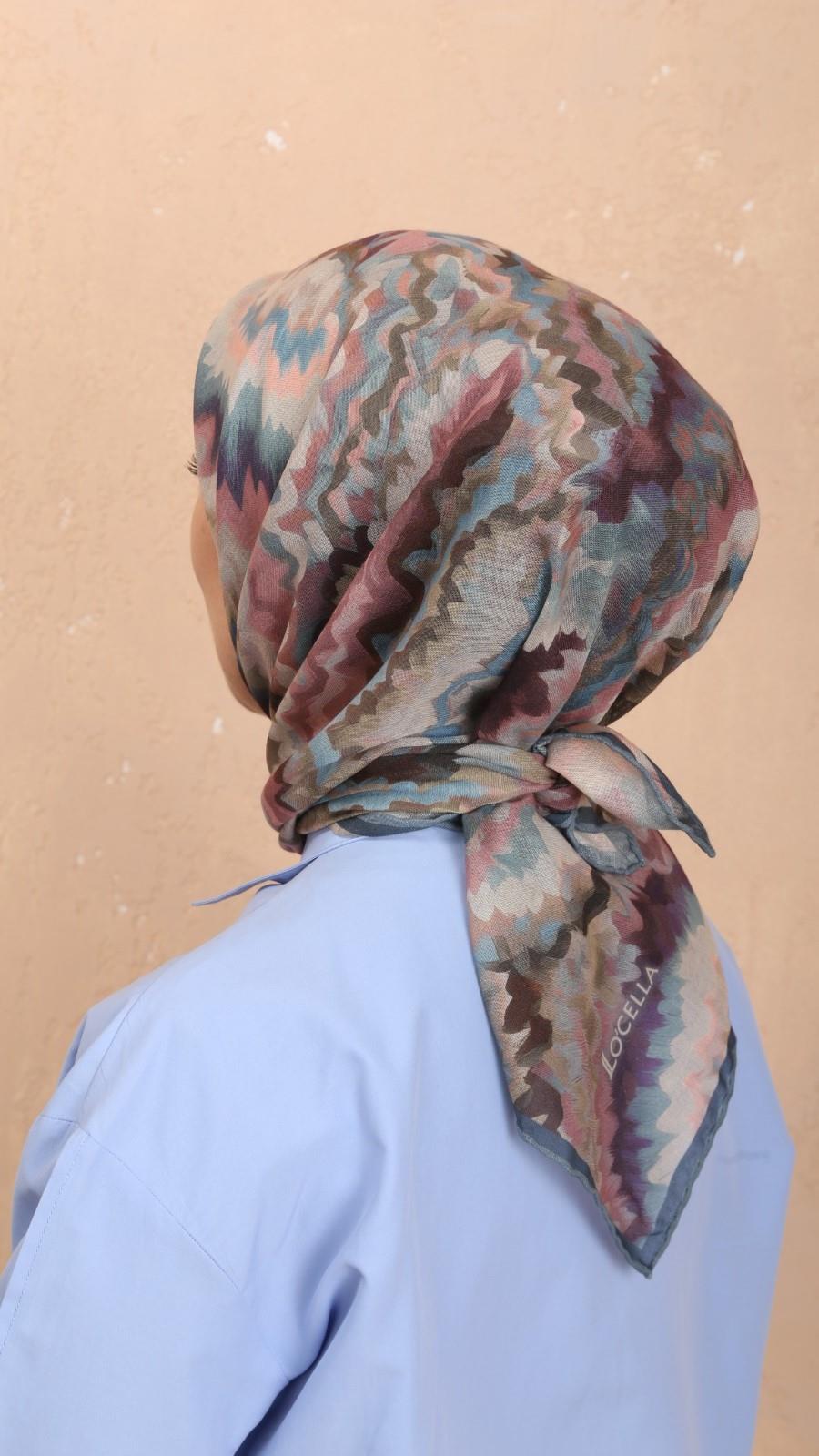 Locella Soft Pamuk Eşarp Çok Renkli