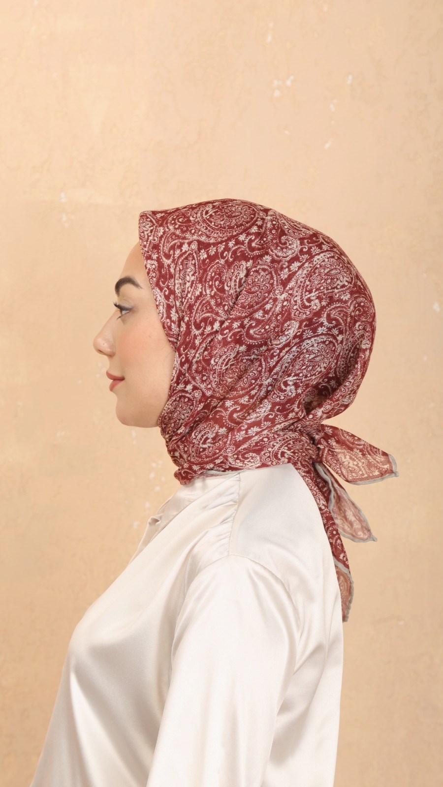 Locella Soft Pamuk Eşarp Kırmızı