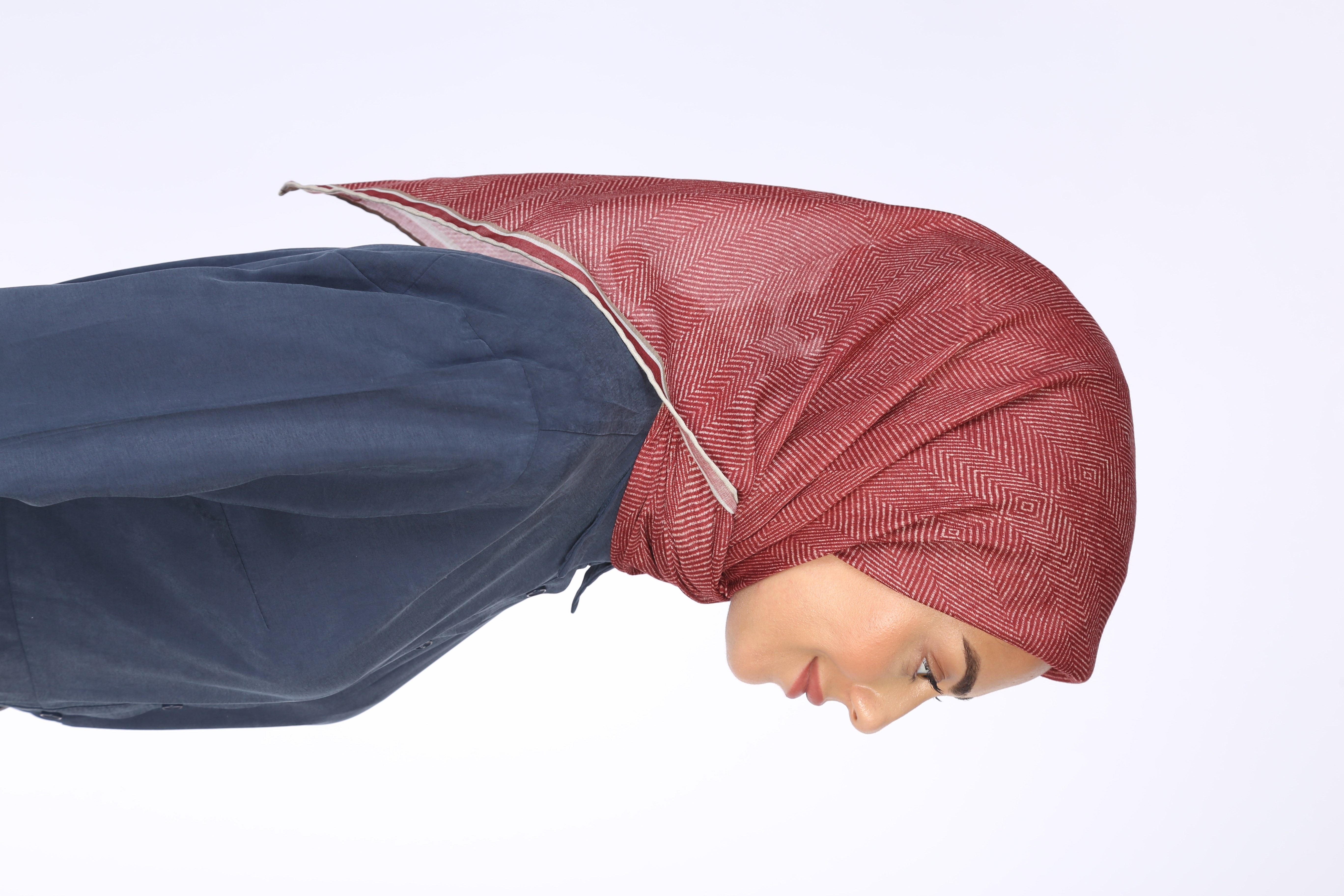 Locella Soft Pamuk Eşarp Kırmızı