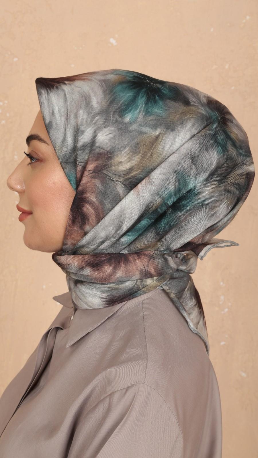 Locella Soft Pamuk Eşarp Karışık-5