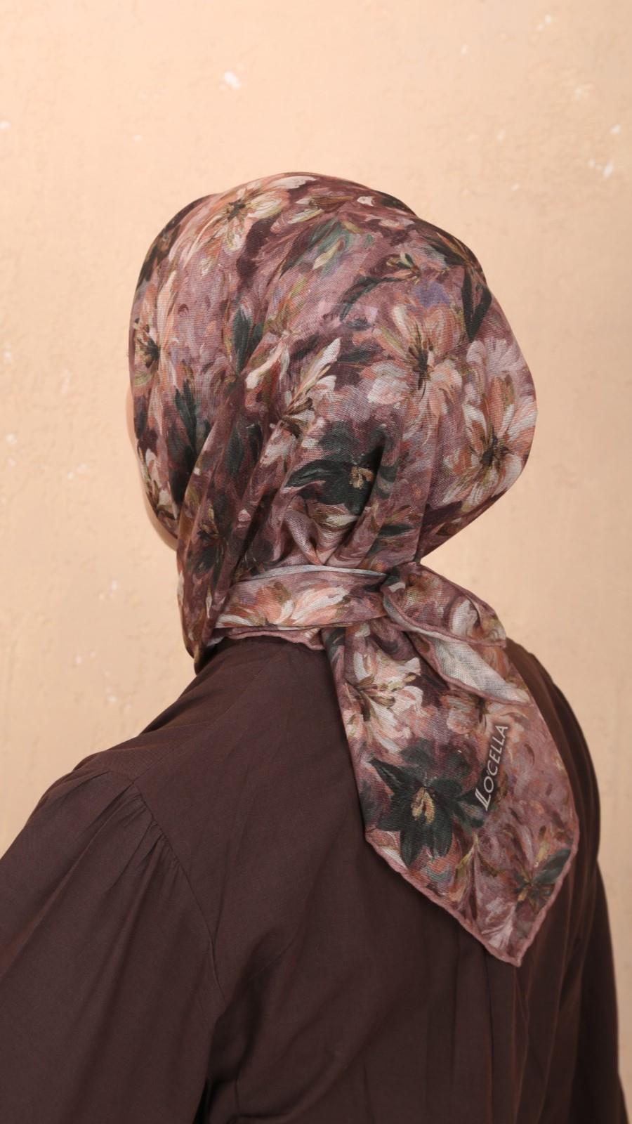 Locella Soft Pamuk Eşarp Pembe