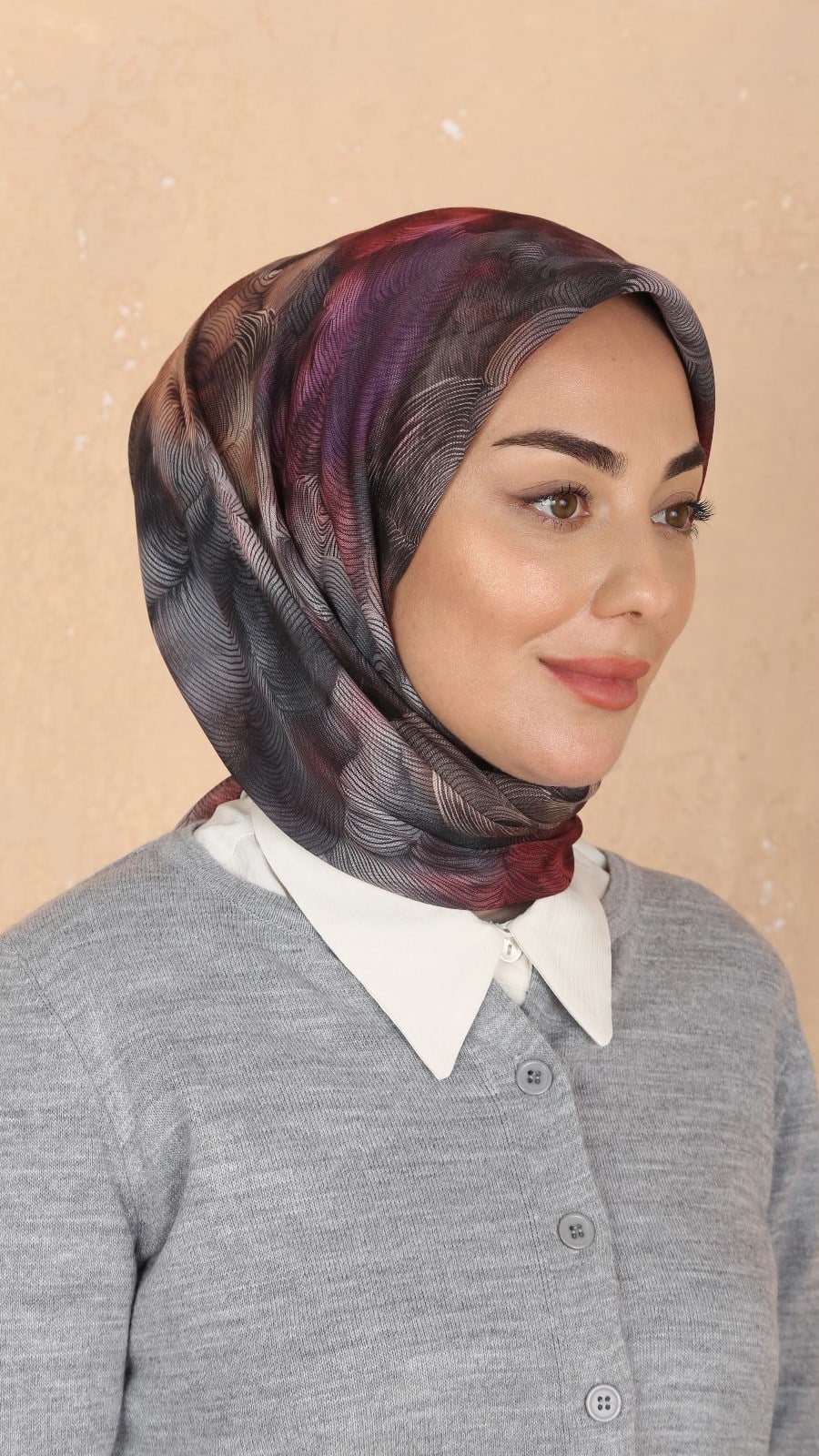 Locella Soft Pamuk Eşarp Çok Renkli