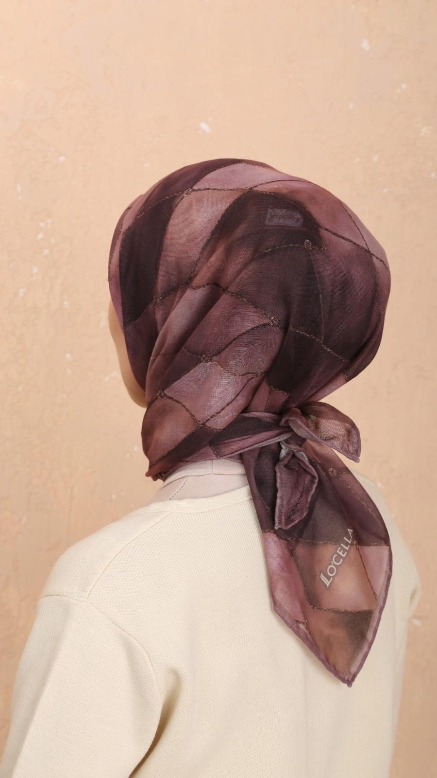Locella Soft Pamuk Eşarp Pembe