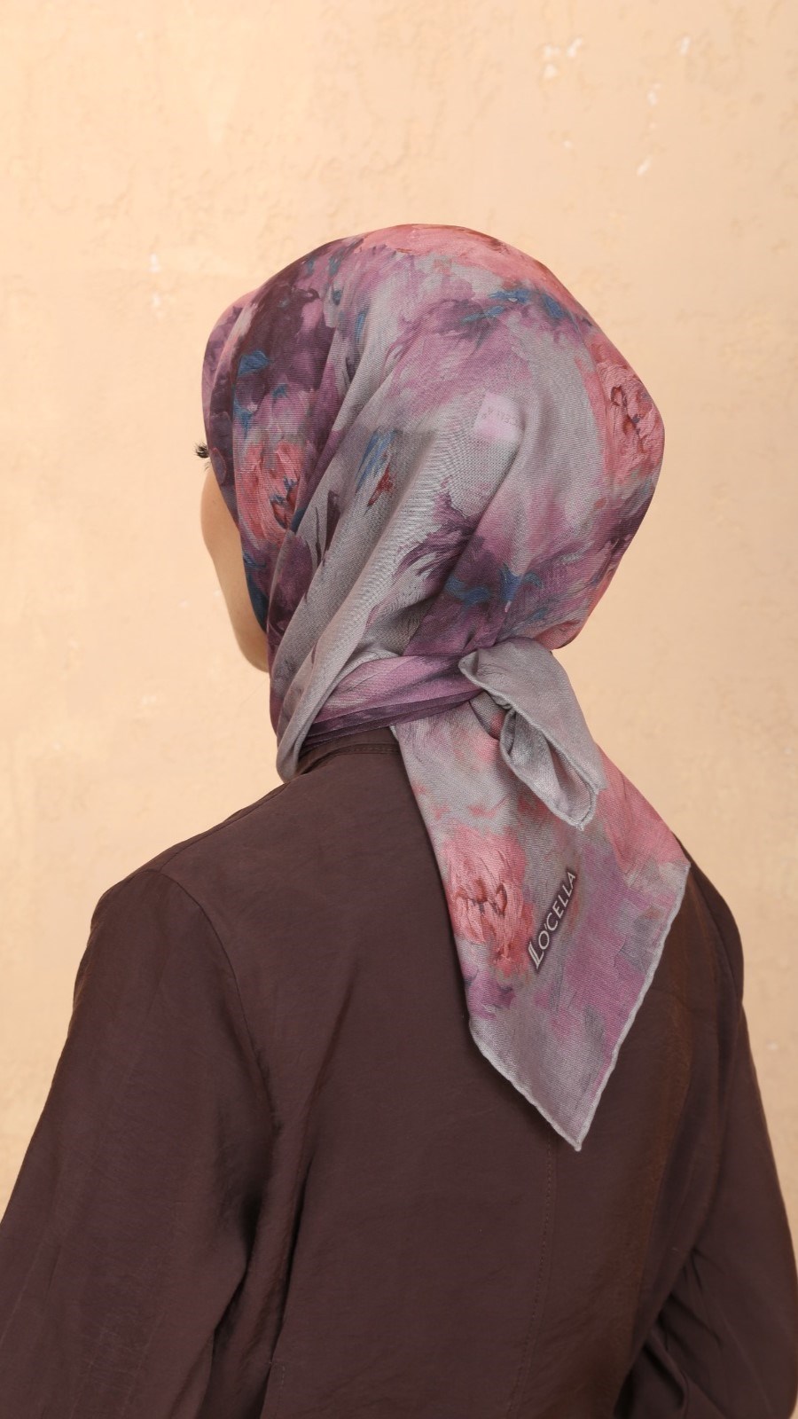 Locella Soft Pamuk Eşarp Pembe