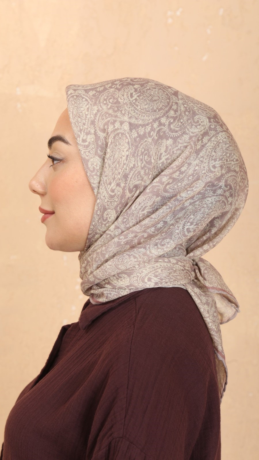 Locella Soft Pamuk Eşarp Toz Pembe