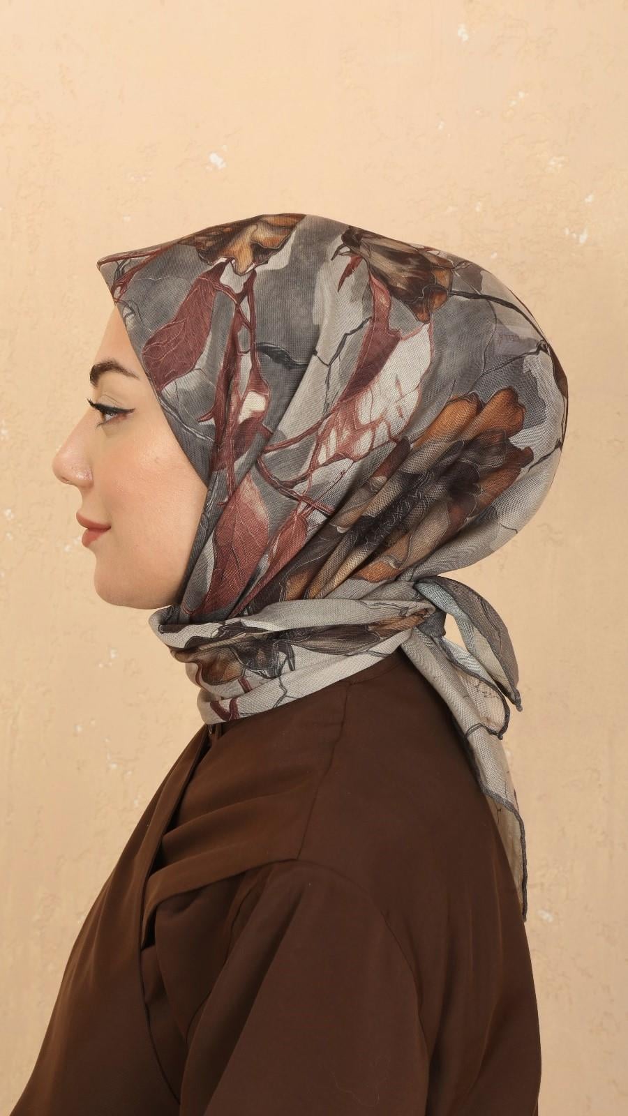 Locella Soft Pamuk Eşarp Taş