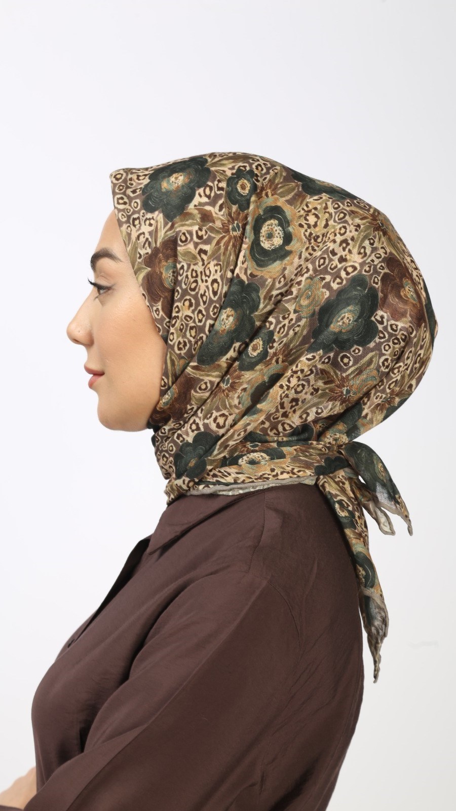 Locella Soft Pamuk Eşarp Vizon