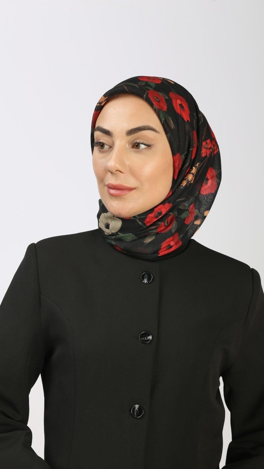 Locella Soft Pamuk Eşarp Kırmızı