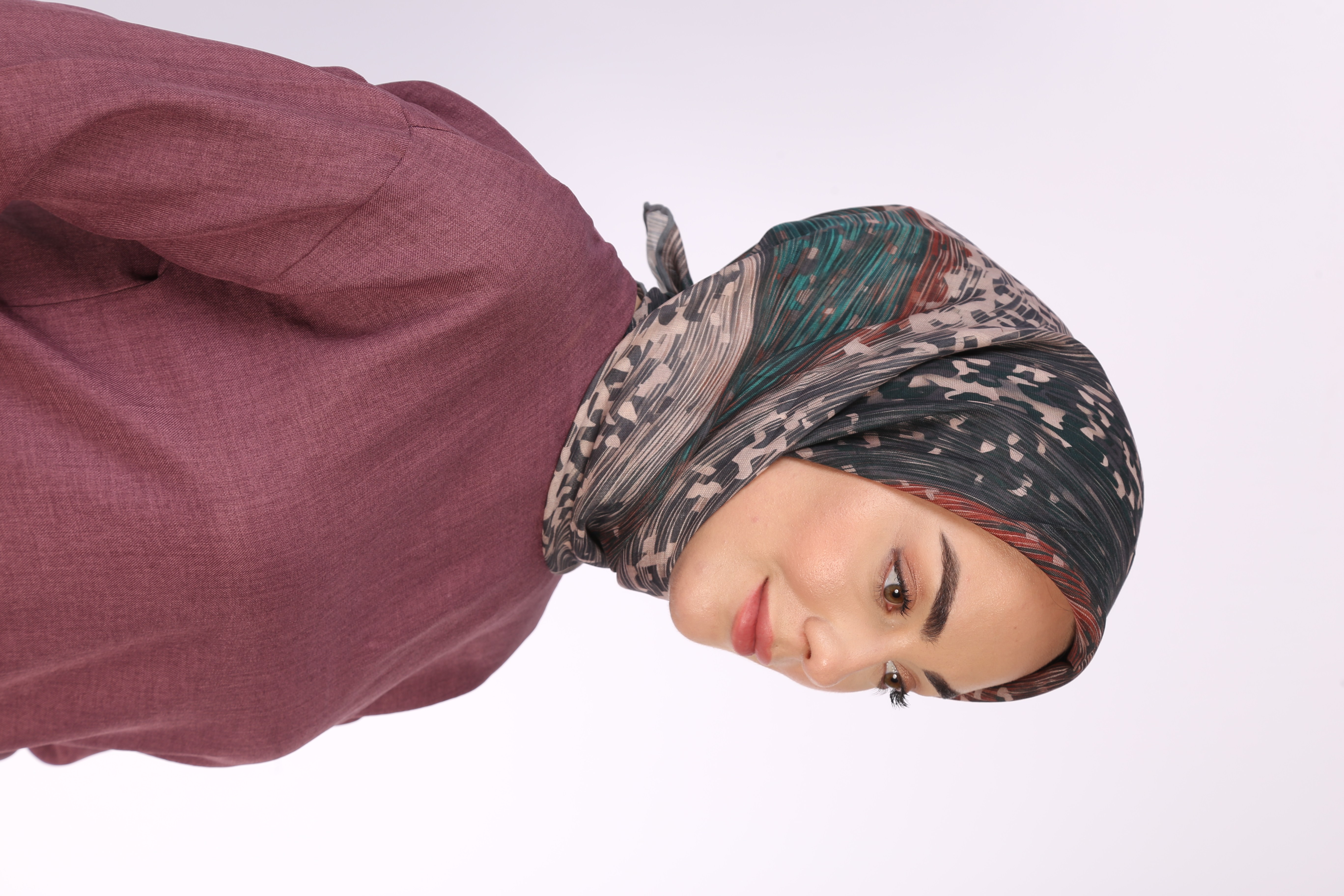 Locella Soft Pamuk Eşarp Kiremit