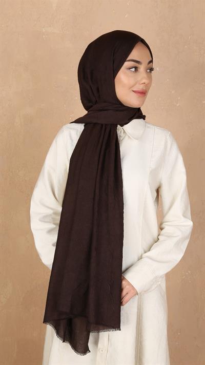 Bambu Kraş Şal Acı Kahve-2