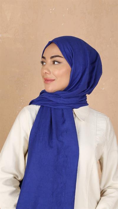 Bambu Kraş Şal Morcivert-42