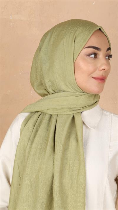Bambu Kraş Şal Yeşil-14