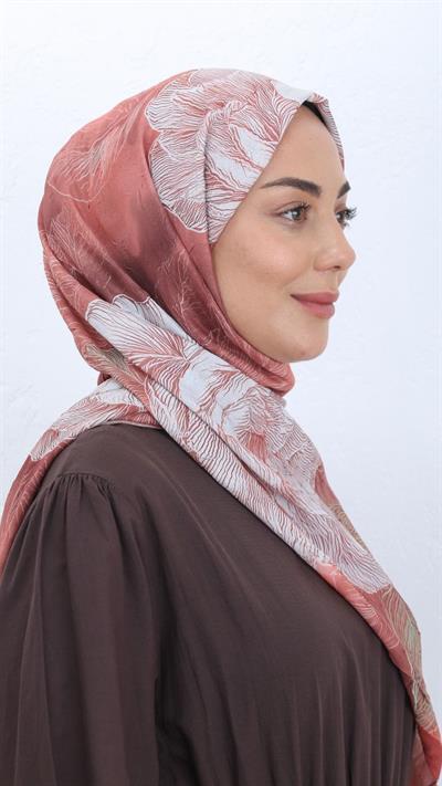 Desenli Kraş Şal Kiremit-2
