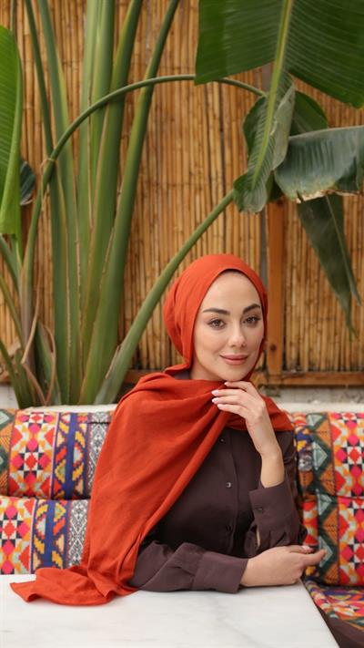 Locella Caz Ayrobin Şal Turuncu