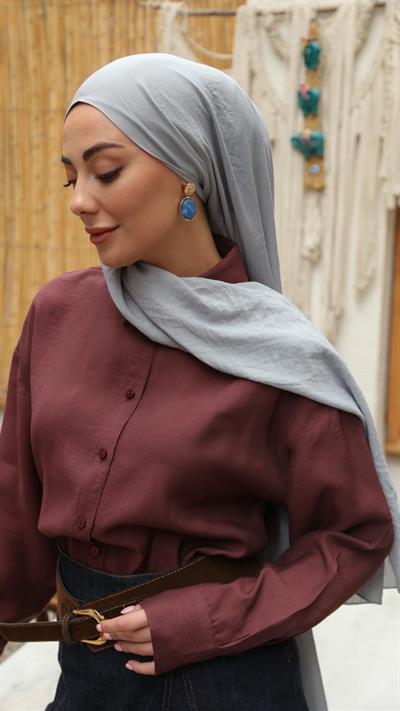 Locella Caz Ayrobin Şal Gri