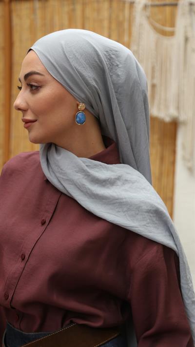 Locella Caz Ayrobin Şal Gri