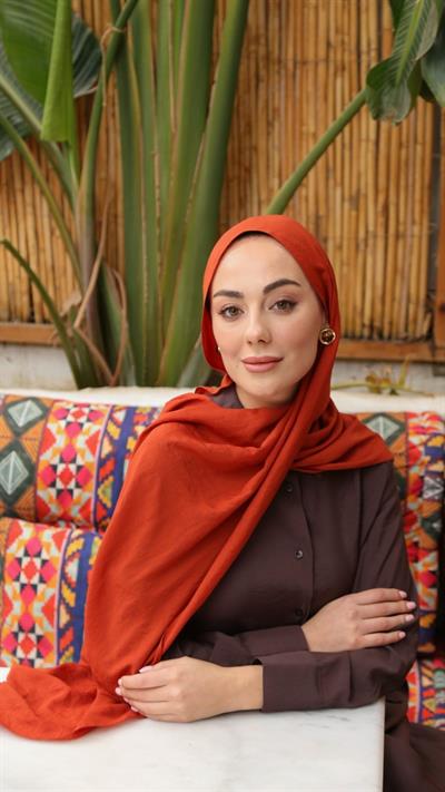 Locella Caz Ayrobin Şal Turuncu