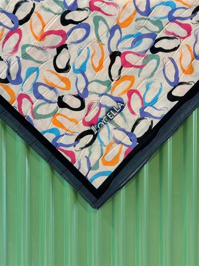 Locella Desenli Alfa Eşarp-4002