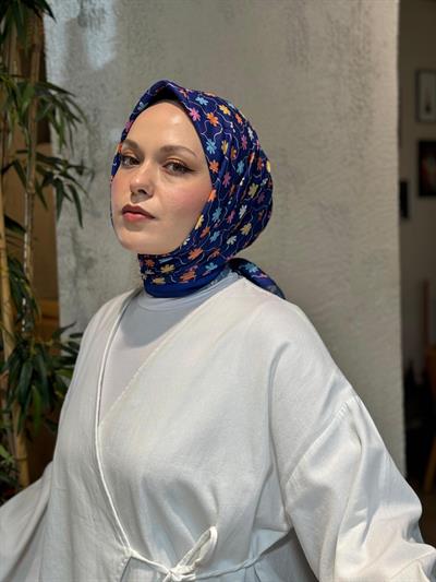 Locella Desenli Alfa Eşarp-4001