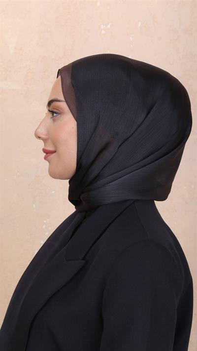 Locella İdol İpek Şal Acı Kahve-24