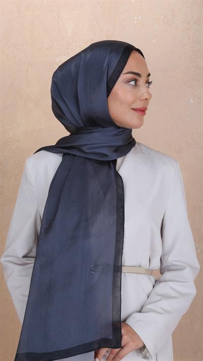 Locella İdol İpek Şal Antrasit-36