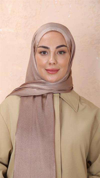 Locella İdol İpek Şal Camel-53