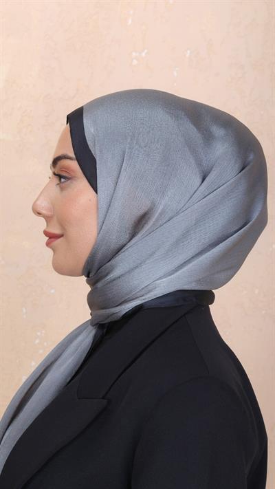 Locella İdol İpek Şal Füme-33