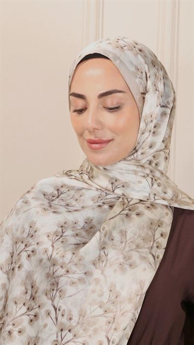 Locella İdol İpek Şal Gold-7