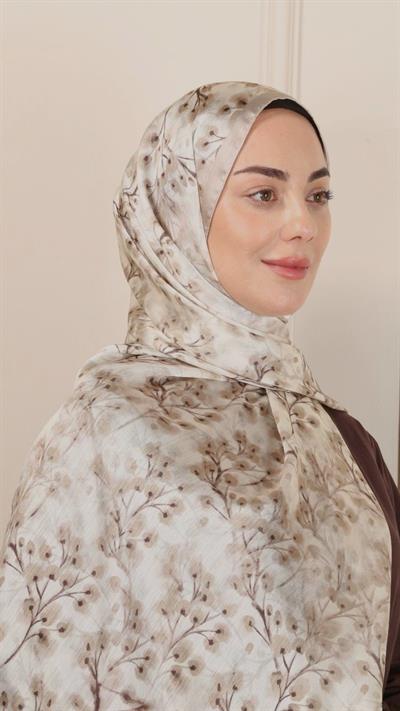 Locella İdol İpek Şal Gold-7